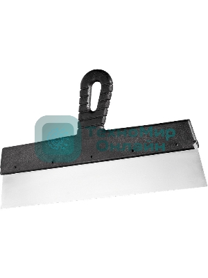 Шпатель фасадный Сибртех из нержавеющей стали, 450 мм, пластмассовая рукоятка