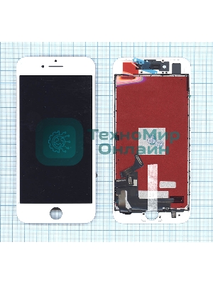 Дисплей для iPhone 8 в сборе с тачскрином (Tianma), белый