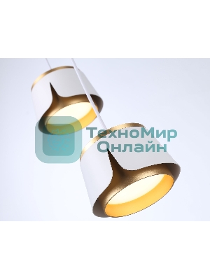 Светильник Ambrella light TN71249/3 WH/GD белый/золото GX53/3 D250*1090