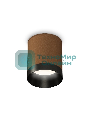 Светильник Ambrella Light XS6304010 SCF/PBK кофе песок/черный полированный MR16 GU5.3 (C6304, N6131)