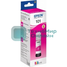 Чернила Epson L101 C13T03V34A пурпурный (70 мл) для Epson L4150/L4160/L6160/L6170/L6190