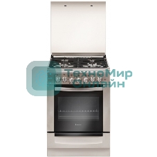 Плита комбинированная Gefest ПГЭ 6102-03 0027 серый, конфорок 4 шт, духовка 55 л, 60 см x 85 см x 60 см