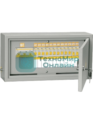 Щит ОЩВ-3-63-12-0 (ВВ63А 12х16А) IP31 IEK MSM10-3N-12-31