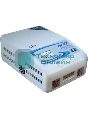 Стабилизатор напряжения Rucelf SRWII-10000-L 10кВА однофазный белый