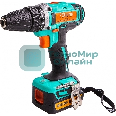 Дрель-шуруповерт Sturm CD3614, 14 В, 2 Ач, 28 Нм, щеточный