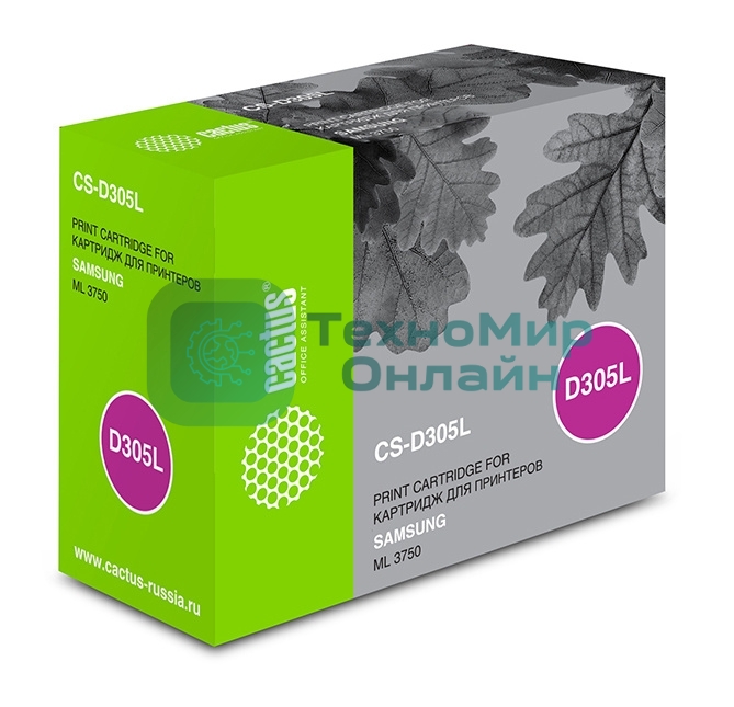 Картридж лазерный Cactus CS-D305L черный (15000 стр.) для Samsung ML 3750