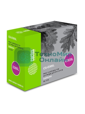 Картридж лазерный Cactus CS-D305L черный (15000 стр.) для Samsung ML 3750