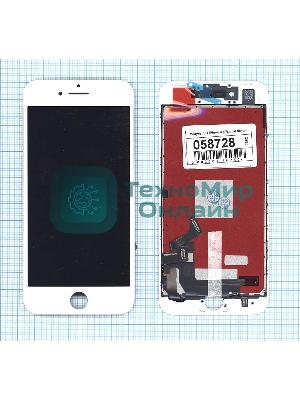 Дисплей для iPhone 8 в сборе с тачскрином (Tianma), белый