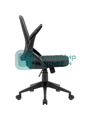 Кресло Defender Office черный, сетка, 120 кг, регулируемые подлокотники