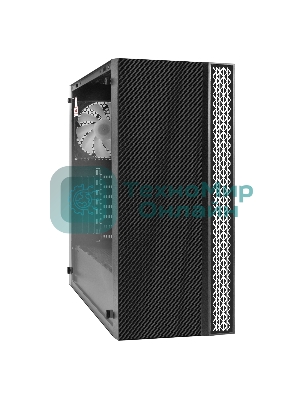 Компьютерный корпус Miditower ExeGate EVO-9211-800NPX (ATX, БП 800NPX с вент. 12см, с окном, 2хUSB+1хUSB3.0, HD аудио, черный, 1 вент. с RGb подсветкой)