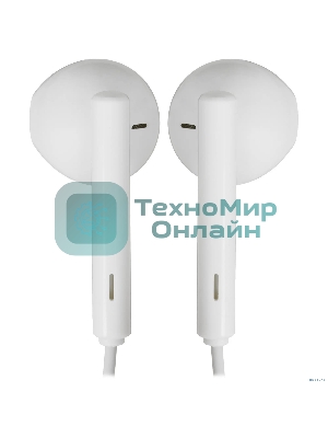 Проводные наушники Hoco M64 белый, внутриканальные, Jack 3.5 мм