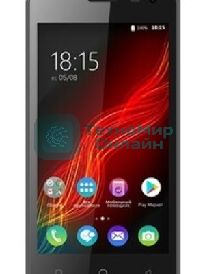 Аккумулятор для телефона BQ-4500L Fox LTE Li-polymer, 1700 mAh, литий-полимерный