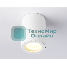 Светильник накладной TN22797 WH белый IP44 GU10 max 12W D65*90