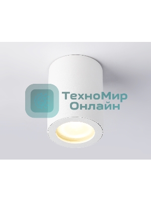 Светильник накладной TN22797 WH белый IP44 GU10 max 12W D65*90