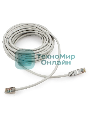 Патч-корд FTP Cablexpert cat.5e, 7.5м, литой, многожильный серый