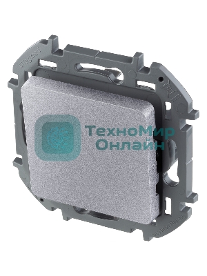 Переключатель без фиксации - кнопка, Н.О./Н.З. контакты 6A 250 В алюминий