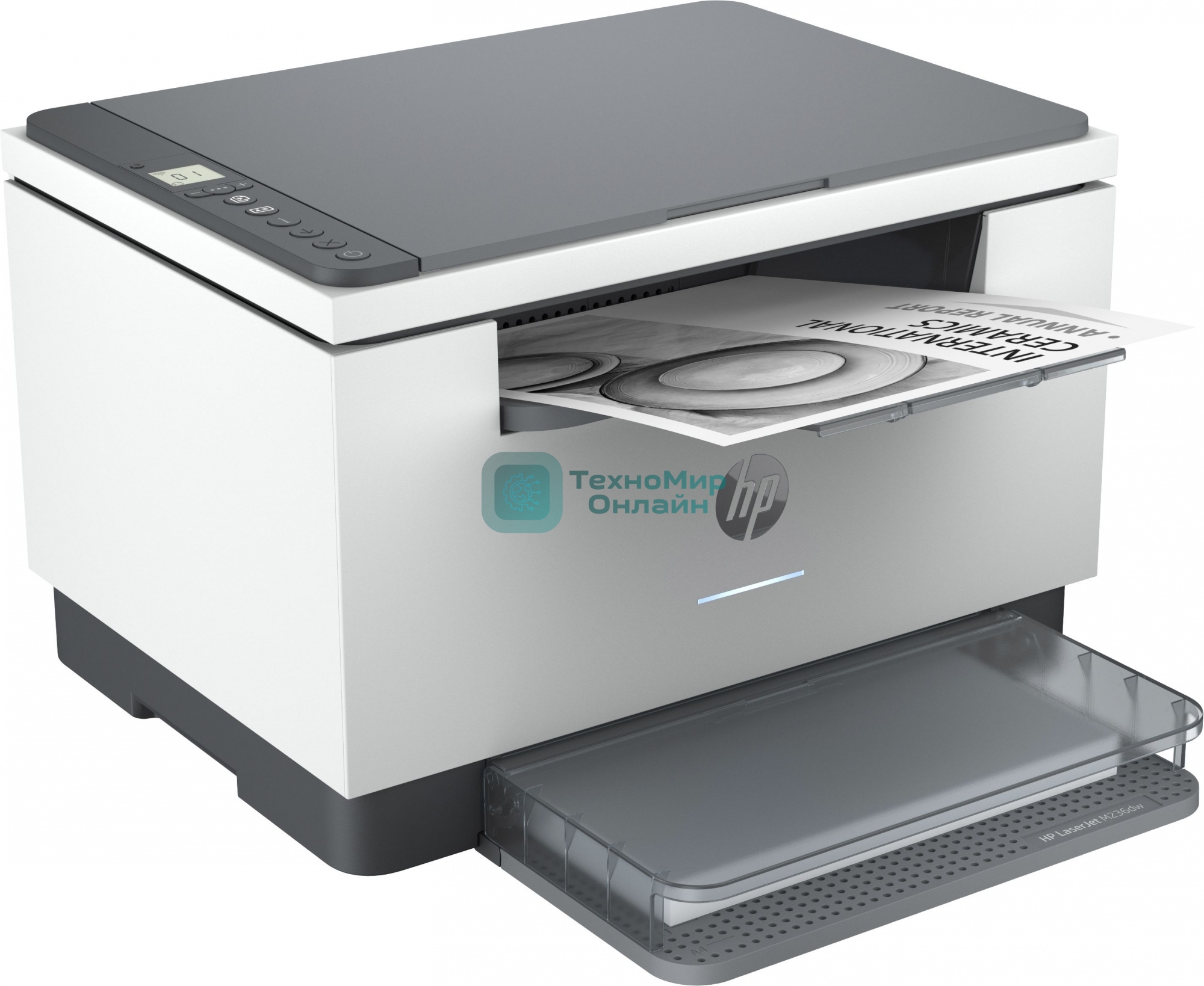 МФУ лазерное HP LaserJet M236dw (9YF95A), A4, ч/б, печ. до 29 стр/мин., 600 x 600 dpi, USB, RJ-45, Wi-Fi, Air Print, Mopria