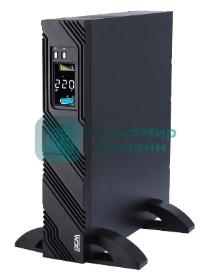 Источник бесперебойного питания Powercom Smart King Pro+ SPR-1000 LCD 800Вт 1000ВА черный