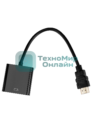 Переходник Buro HDMI (m)/VGA (f) 0.1м.