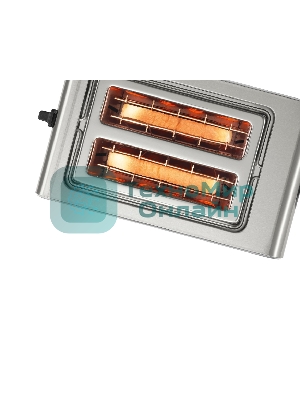 Тостер Bosch TAT7S25 серебристый, 1050 Вт, 2 слота