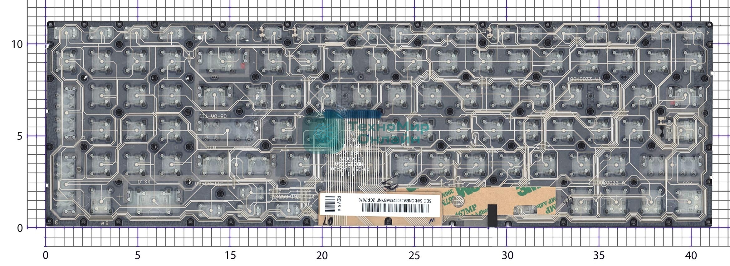 Клавиатура для ноутбука Samsung NP700Z7A черная