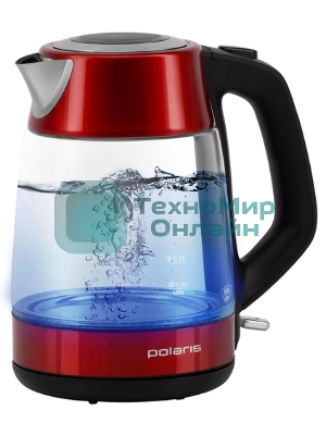 Чайник электрический Polaris PWK1760CGL Красный