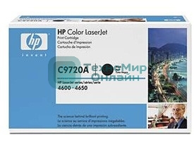 Картридж лазерный HP C9720A черный для Color LJ4600 Series, Black 9000 стр.