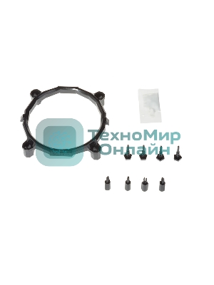 Кулер Cooler ID-Cooling ID-CPU-DK-01T серебристый 92мм алюминий 2200rpm 24db 3-pin 95W 52мм