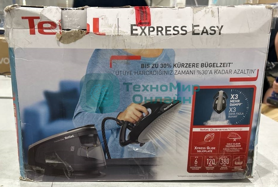 (Поврежденная упаковка) Парогенератор Tefal/SV6140E0