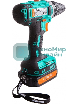 Дрель-шуруповерт Sturm CD3614, 14 В, 2 Ач, 28 Нм, щеточный