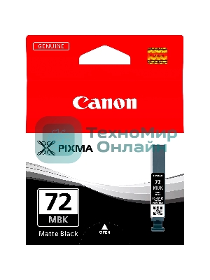 Картридж струйный Canon PGI-72MBK (6402B001) матовый-черный (14 мл) для Canon PIXMA PRO-10