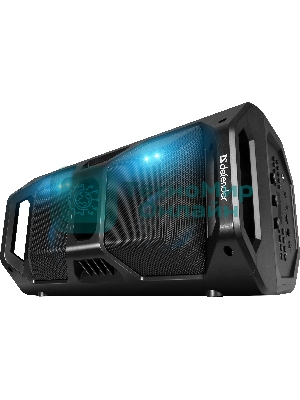 Портативная акустика Defender Rage 50 Вт Light/BT/FM/USB/LED/TWS черный
