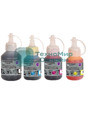 Чернила Cactus CS-BTD60/BT5000SET (3х48 мл и 1х108 мл) голубой/пурпурный/желтый/черный набор 4x252мл для Brother HL-T4000DW, DCP-T510W, DCP-T710W, MFC-T810W, MFC-T910DW, MFC-T4500DW, DCP-T420W, DCP-T520W, DCP-T720DW, DCP-T820DW, MFC-T920DW