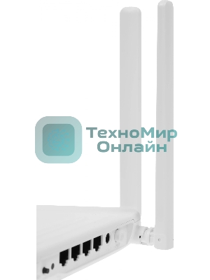 Беспроводной двухдиапазонный маршрутизатор AC1200, 1x100Base-TX WAN, 3x100Base-TX LAN, 4 внешние антенны 5 dBi