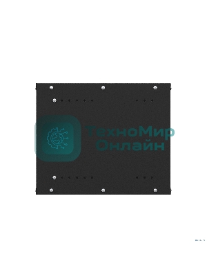 Шкаф коммутационный NTSS Lime (NTSS-WL9U5545GS-BL) настенный 9U 550x450 мм пер. дв. стекл несъемн. бок. пан. 30 кг черный 370 мм 12 кг 110 град. 500 мм IP20 сталь