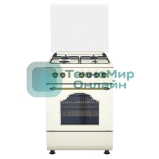 Плита газовая DE Luxe 606040.24-000 ГКР (ЧР) нержавеющая сталь, конфорок 4 шт, духовка 64 л, 60 см x 85 см x 60 см