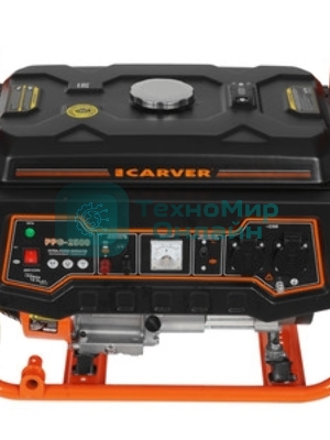 Электрогенератор бензиновый Carver PPG-2500А, 2.3 кВт, 67 дБ, 40 кг