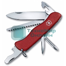 Нож перочинный Victorinox TRAILMASTER (0.8463) 111мм 12функций красный