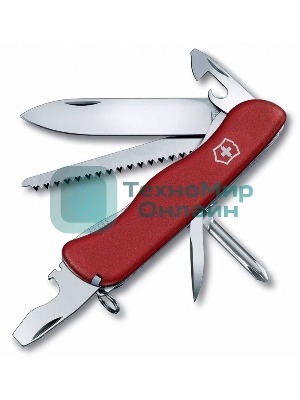 Нож перочинный Victorinox TRAILMASTER (0.8463) 111мм 12функций красный