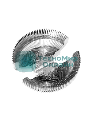 Кулер Cooler ID-Cooling ID-CPU-DK-01T серебристый 92мм алюминий 2200rpm 24db 3-pin 95W 52мм