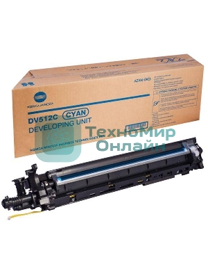 Блок проявки Konica-Minolta bizhub C224/284/364/454/554 синий DV-512C