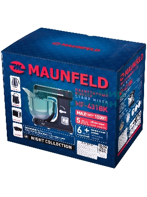 Миксер планетарный Maunfeld MF-431BK