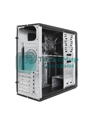 Компьютерный корпус Miditower ExeGate CP-606U-AB450 (ATX, AB450 с вент. 8см, 1хUSB/1хUSB 3.0, аудио)