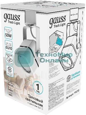 Система трековая Gauss белый