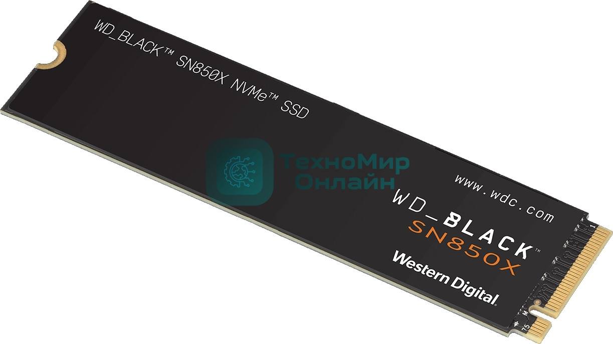 Накопитель SSD WD 4Tb Black SN850X M.2 2280, NVMe, PCIe 4.0x4