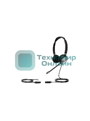 Гарнитура проводная YEALINK YHS36 Dual Дуо, Проводная, HD звук, QD, RJ9, шт