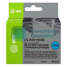 Картридж струйный Cactus CS-F6V19XXL (123 XXL) черный (1000 стр., 20 мл) для HP DeskJet 1110/1111/1112/2130