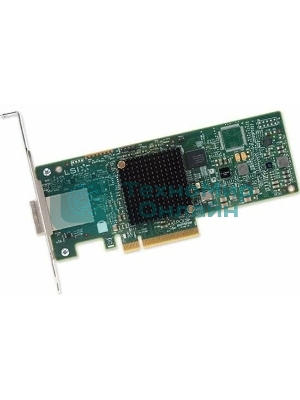 Контроллер LSI SAS 9300-8e SGL (8-Port Ext, 12Gb/s SATA+SAS, PCIe 3.0 HBA)