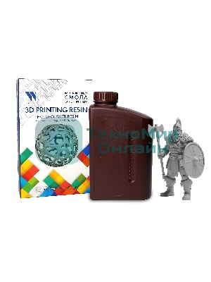 Фотополимерная смола NVPrint Plant Based Resin Dark для 3D печати 1 кг (бут)