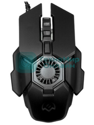 Мышь проводная SVEN RX-G880 черный, 7000 dpi, USB, кнопки - 7